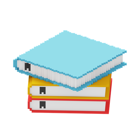 Books  3D Icon