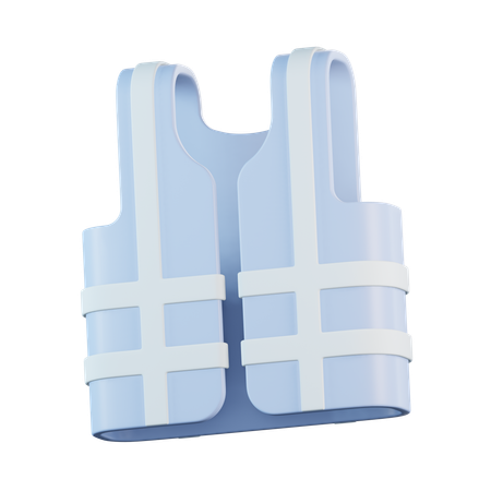 Construction vest  3D Icon