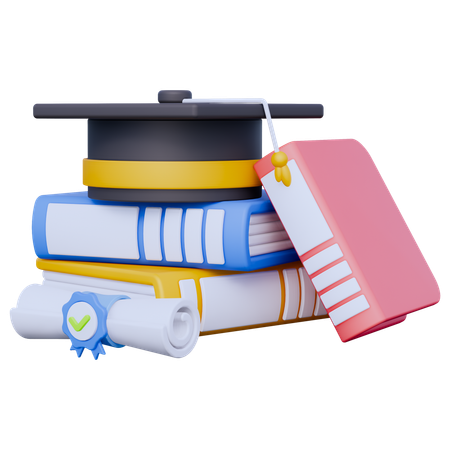 Educação  3D Icon