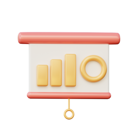 Education Presentation  3D Illustration