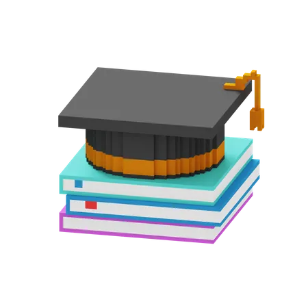 Graduation Education  3D Icon
