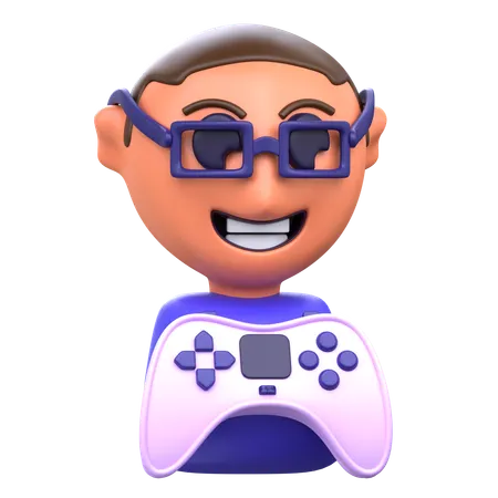 Jogador  3D Icon