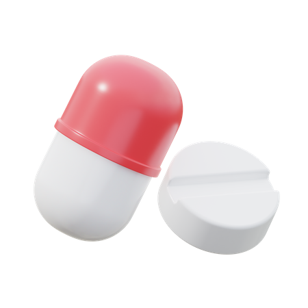 Pill Medicine  3D Icon